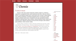 Desktop Screenshot of chemie.falconis.cz